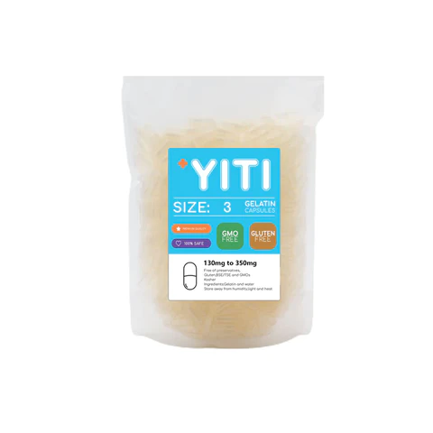 Yiti's Size 3 Gelatin Capsules